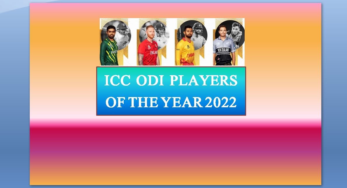 ICC Playres of the year 2022 full list
